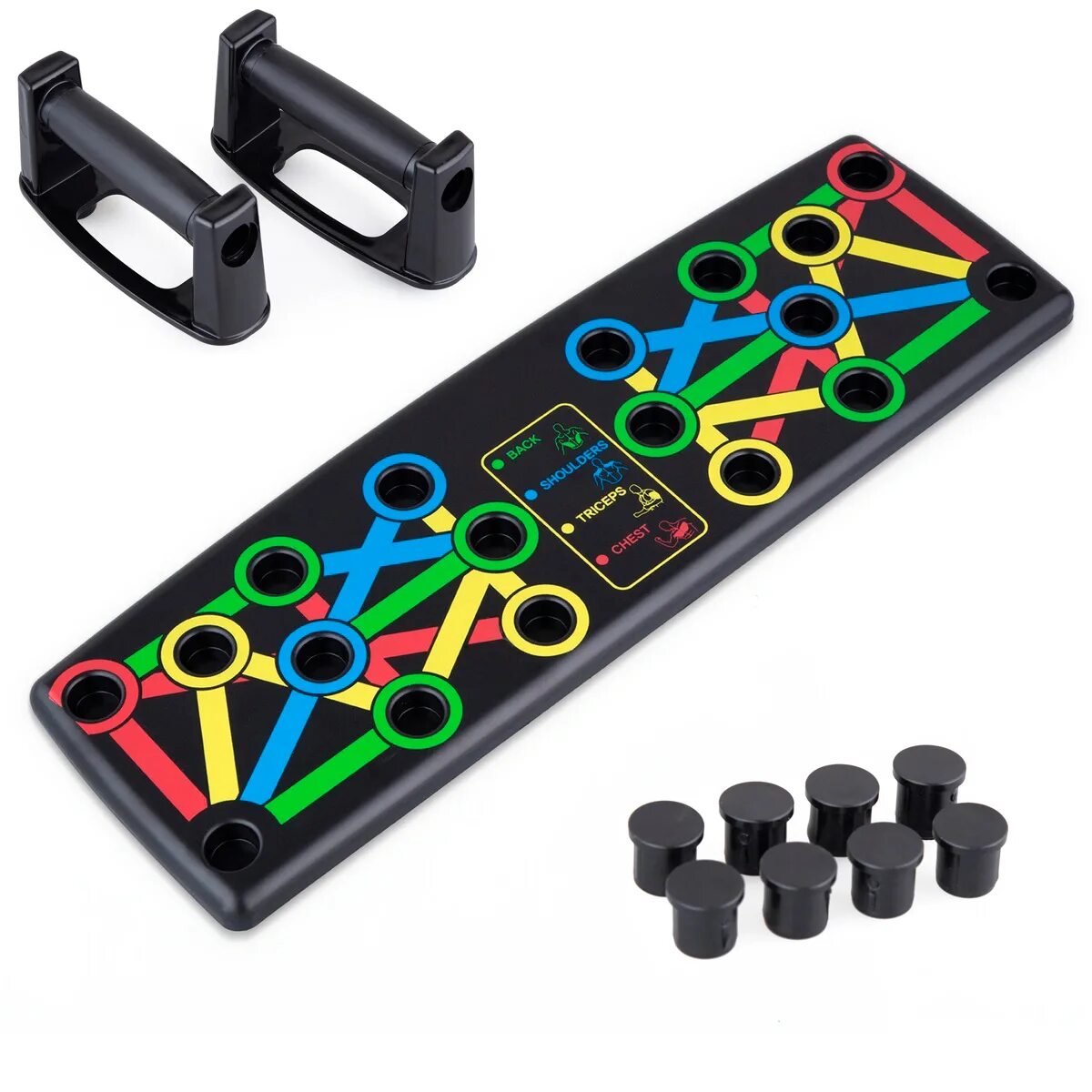 Платформа доски. Тренажер для отжиманий 14 в 1 foldable push-up board. доска с упорами для отжиманий 14 в 1. платформа для отжиманий, доска для отжиманий, упоры для отжиманий. платформа для отжиманий 14 в 1.