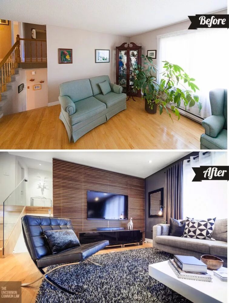 After finishing i. Декор комнаты до и после. Комната до и после. Интерьер до и после комнаты. Комната до и после ремонта.