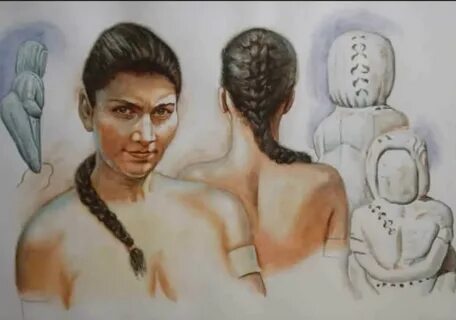 Женщина каменного века