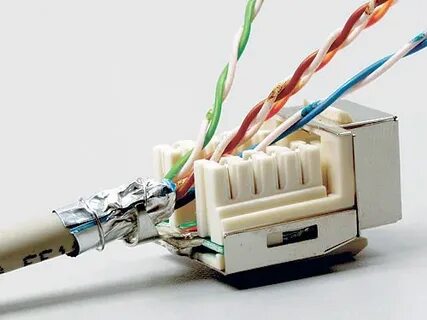 Разъем rj 45 5е экранированный