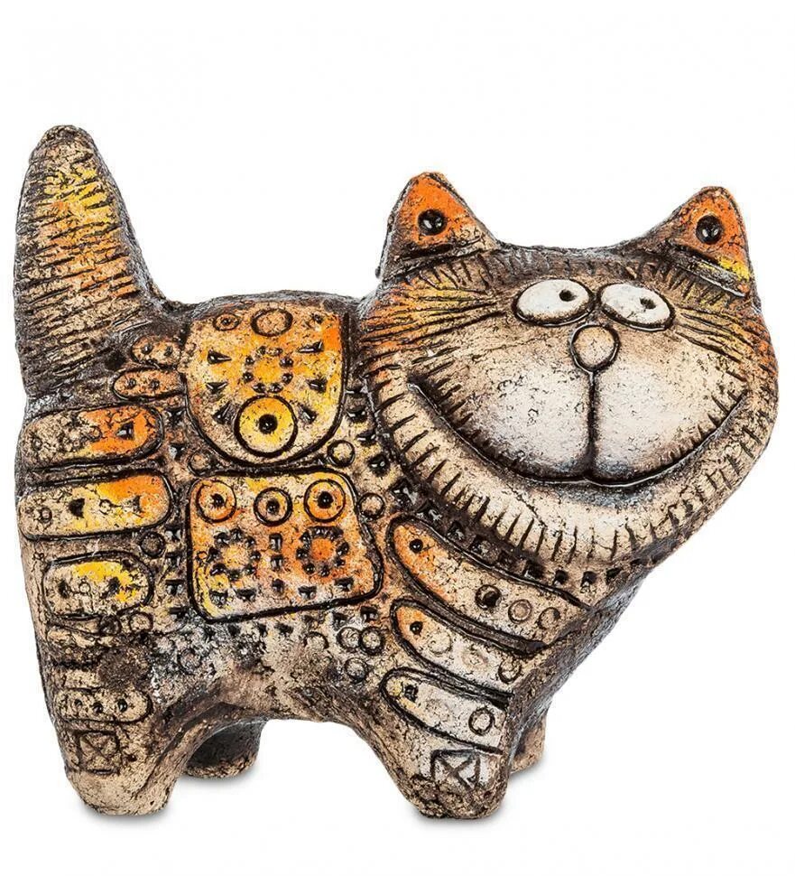 Керамическая кошка купить. Шамотная глина керамика. KK-409 фигурка кот Дарий шамот. Керамические фигурки. Декоративные керамические изделия.