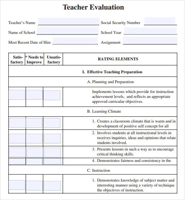 Teacher evaluation. Evaluation for students. Lesson observation form. Student evaluation form. The teacher a report on the