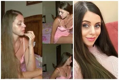 рапунцель до и после