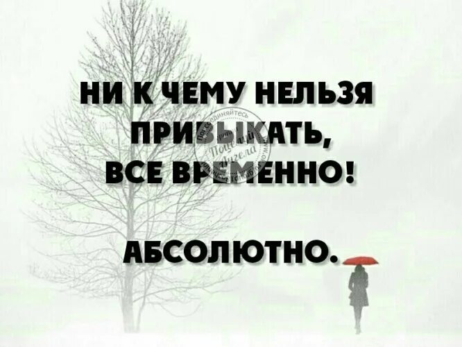 Не зная жизнь нельзя. Ни к чему нельзя привыкать все. Временно цитаты. Ни к чему нельзя привыкать все временно абсолютно. К чему нельзя привыкать.