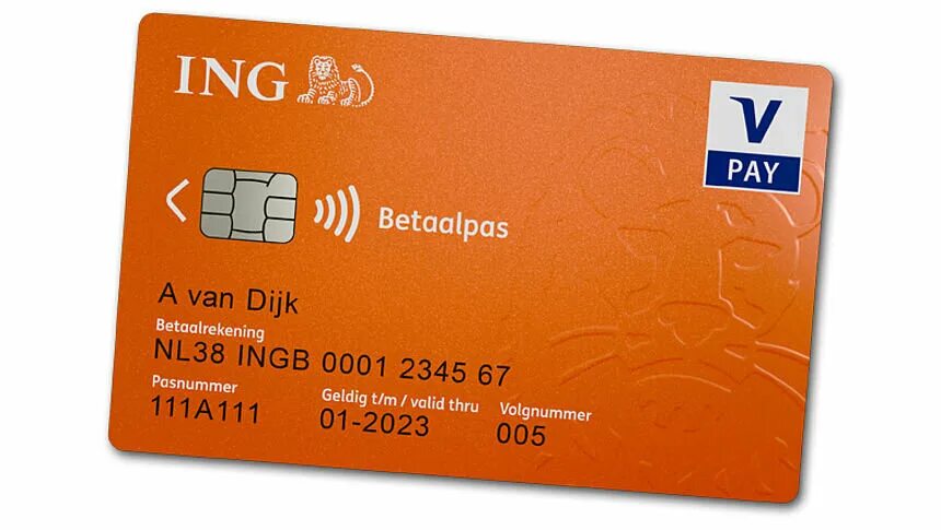 Also pay. Карта v pay. Карта ing Bank. Карта betaalpas. Ing Bank Card number.