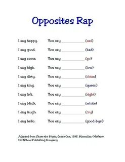 Opposite exercises