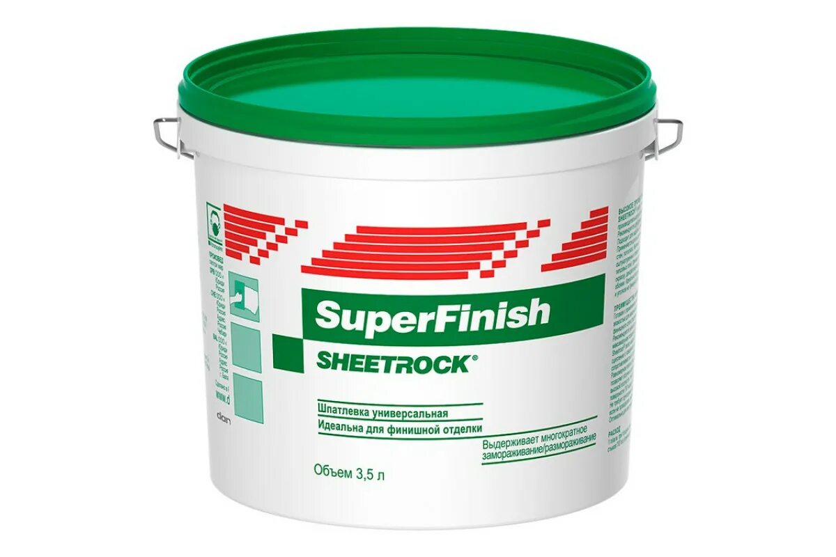 Шпаклевка шитрок. Sheetrock SUPERFINISH 18 кг. Шпаклевка финишная полимерная Danogips (Sheetrock) SUPERFINISH 18 кг. Шпаклевка готовая финишная SUPERFINISH Danogips, 11л/33. Шпатлевка Sheetrock SUPERFINISH.