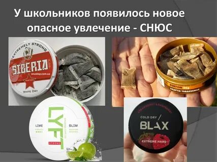 Что содержится в снюсе