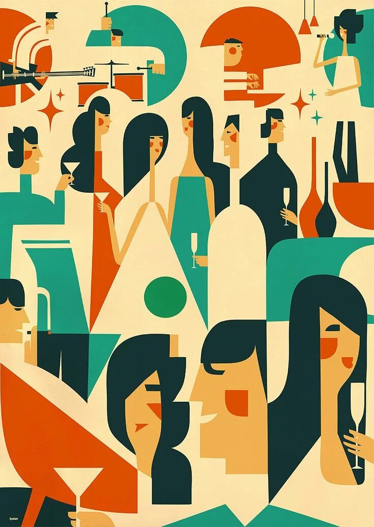 Стили плакатов