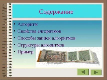 Содержание свойство
