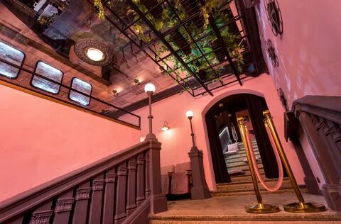 speakeasy bar kiev ukraine pink circle line interior design design.