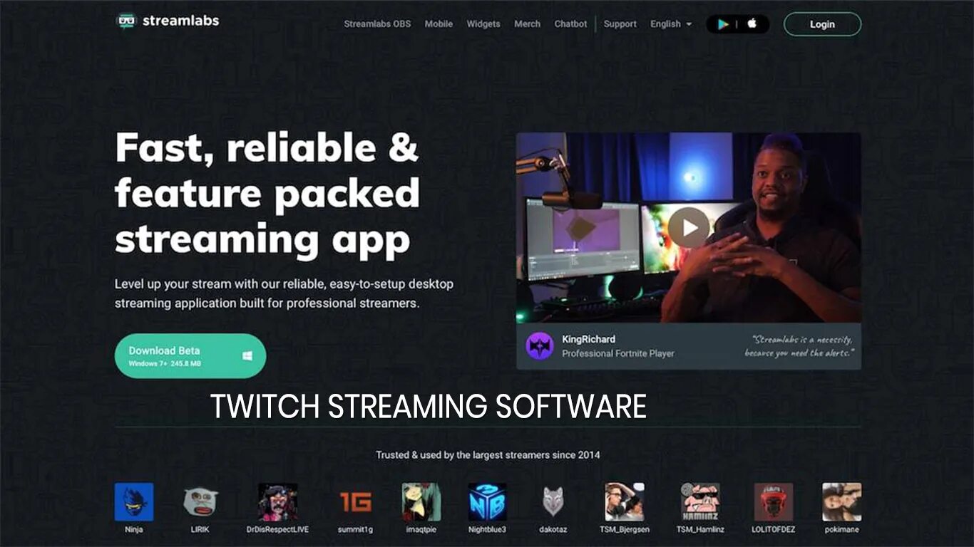 Programming streams. Программа для стрима. Streamer software.