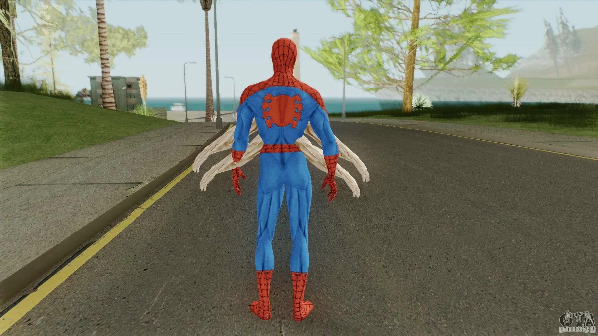 Гта сан мод на человека паука. Spider man Unlimited Skin GTA San Andreas. Человек паук ГТА са. GTA sa Spider man Skins. 18 Моды на человек паук.