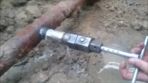 Врезка в газопровод без отключения