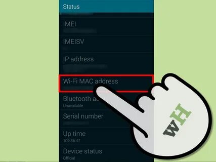 Wifi mac address