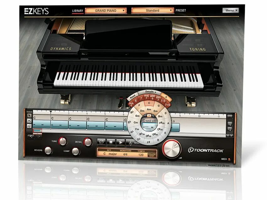 EZKEYS 2. Toontrack EZKEYS. Grand Piano VST. Toontrack - EZKEYS complete v1.2.5 x86.x64.