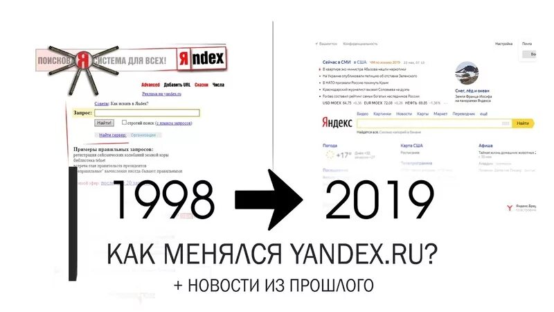 На сайте будут появляться. Как МЕНЯЛСЯ дизайн Яндекса.