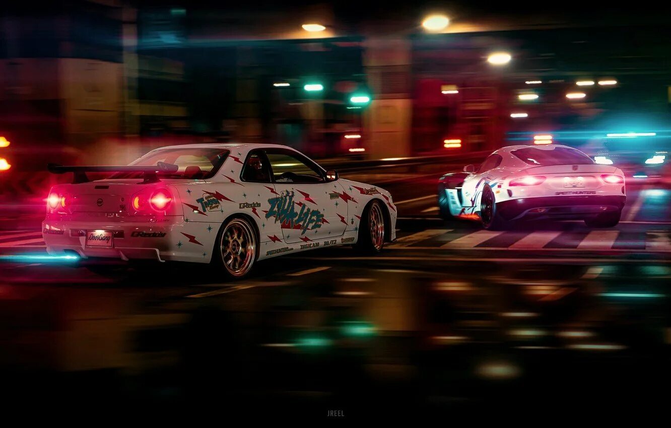 Need for speed art. Nfs heat дрифт. need for speed heat машины. нфс неон. need for speed heat 1 тачка nissan.