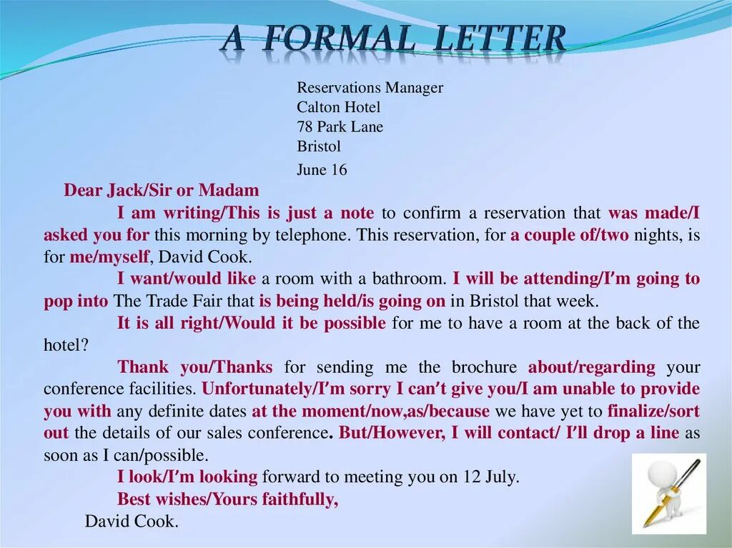 Letters пример. Formal Letter. Formal письмо. Letter in English примеры. Formal Letter пример.