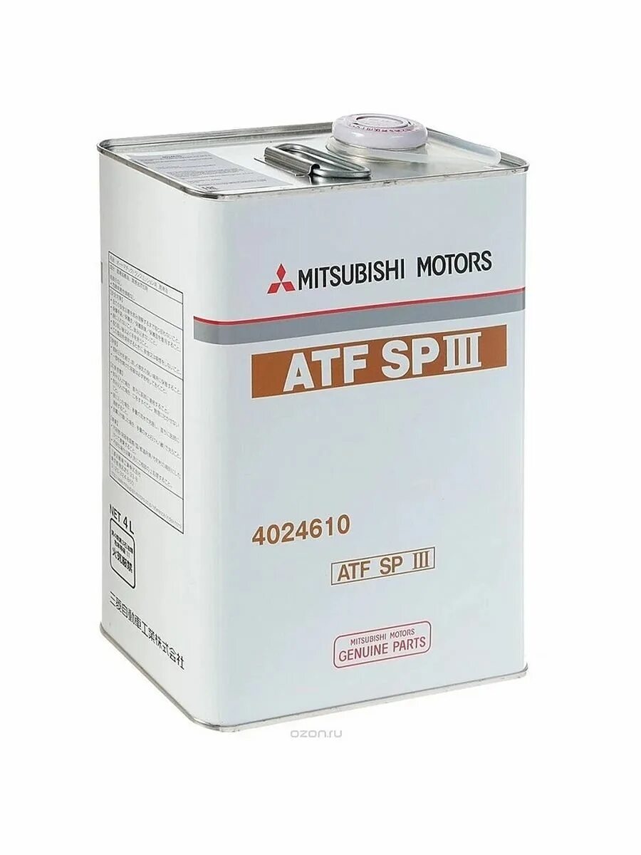 Масло трансмиссионное sp iii. Mitsubishi ATF DIAQUEEN SP-III 4л (4024610). Mitsubishi ATF SP III 4024610. 4024610 Mitsubishi ATF sp3 4л. Mitsubishi ATF sp3 4л.