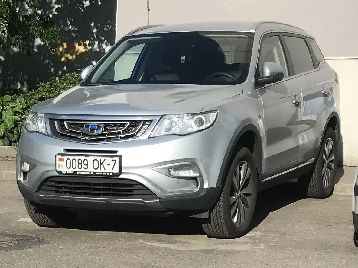 GEELY ATLAS - кроссовер белорусской сборки - DRIVE2