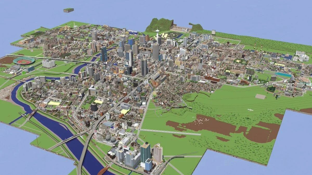 Minecraft город карта Sayama. Карта города майнкрафт. Карта города майнкрафтgreenfiled 1.12.2. Гринфилд майнкрафт карта.