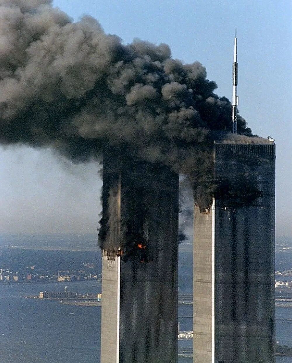 Башни ВТЦ 11 сентября 2001. Нью-Йорк 2001 год 11 сентября.