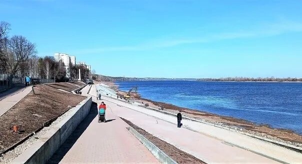 Закамск набережная фото Весной в Перми стартует реконструкция набережной в Кировском районе