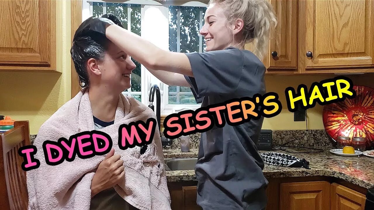 I cut my hair. I cut my hair. My sister hair is. My sister hair is. My sister hair is.