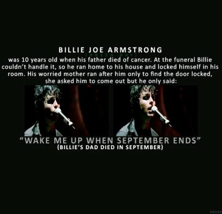 Green Day September ends. Billie Joe Wake me up. Gif Green Day Wake me up when September ends. Ода к Билли Джо 1976. September ends тексты