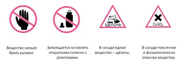 18 ноября что нельзя. Запрещающие знаки в химической лаборатории. Знаки техники безопасности в химической лаборатории. Запрещается брать вещества руками. Знак правила техники безопасности.