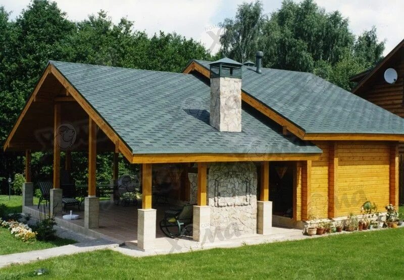 Беседка на крыше бани. Баня с барбекю. баня с верандой и барбекю. баня с беседкой. баня дом беседка.