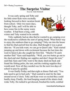 Reading texts for children