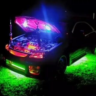 Подсветка капота автомобиля