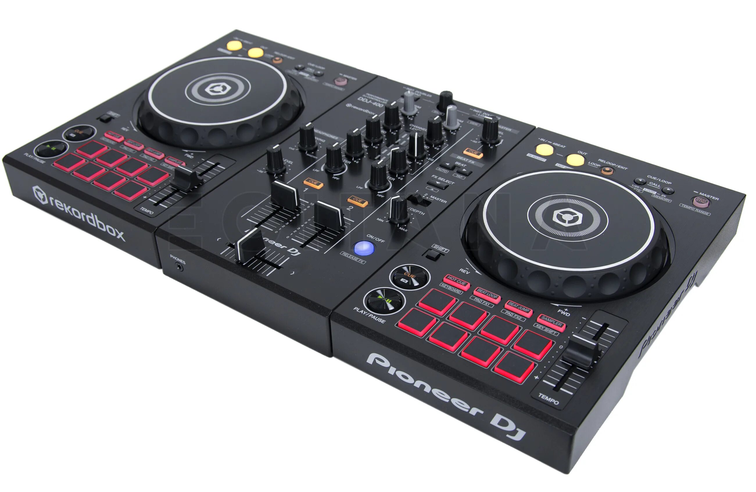 Pioneer DJ 400. Контроллер DDJ 400. Микшерный пульт Pioneer DDJ-400. Пульт DJ Pioneer 400.