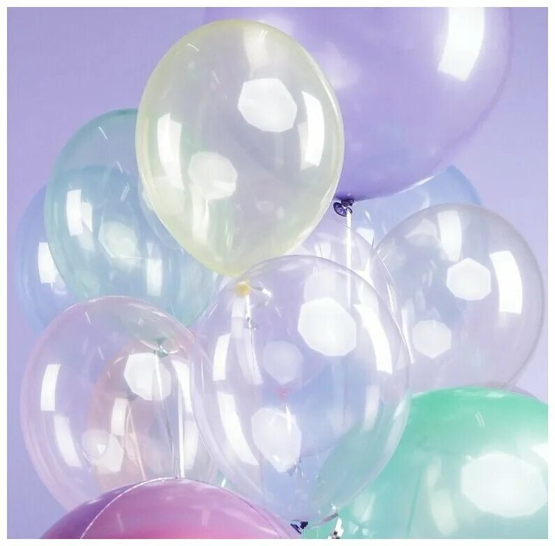 ) /кл. шары кристалл. бабочки (25шт/уп) /м. шары кристалл. шары кристалл макарунс.