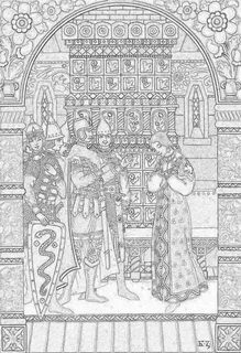 Семь богатырей распечатать