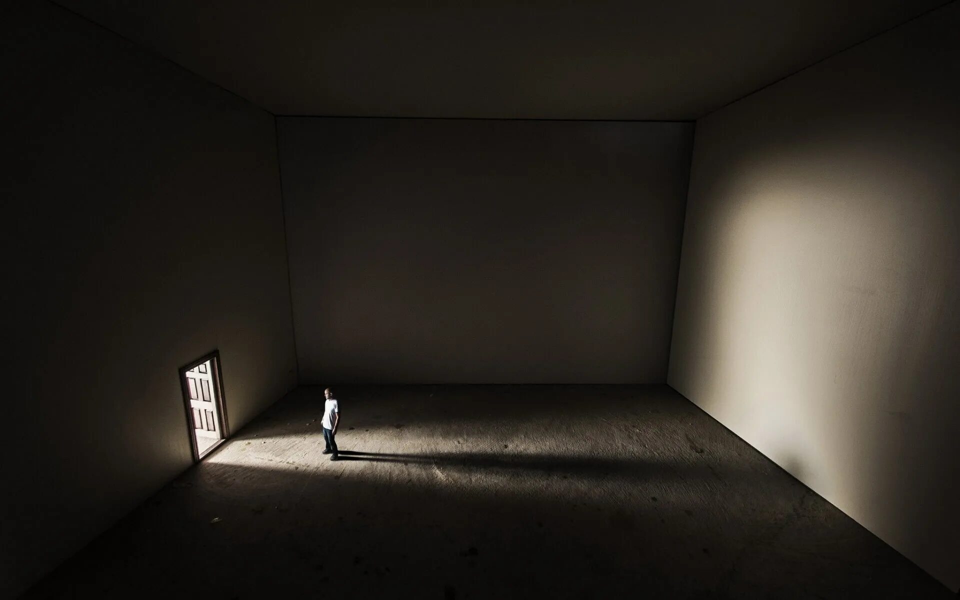 Below empty