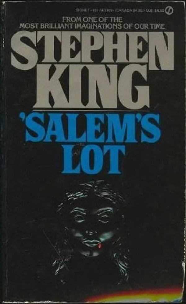 Запрещенные книги кинга. Book Stephen King Salem's lot.