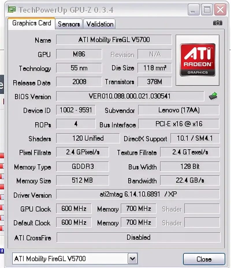 Ati mobility radeon 5470 драйвера