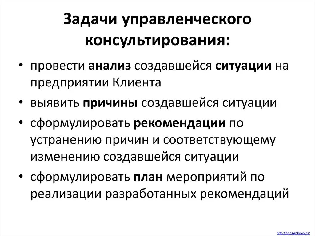 Задачами управленческого консультирования являются. Задачи управленческого консультирования. Типы консультирования в управлении. Цель управленческого консультирования.