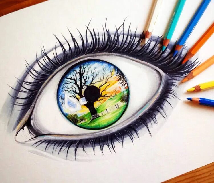 Color art drawing