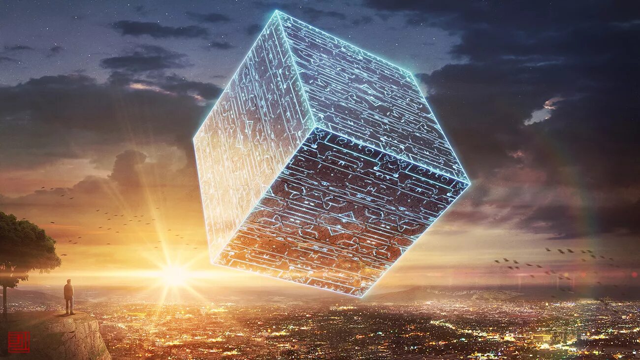 Кубы в воздухе. Куб в небе. Куб в пустыне. Кубы в воздухе. Куб в воздухе.