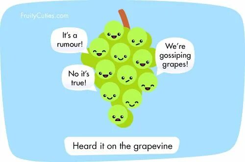 May be i hear. Идиомы i heard it on the Grapevine. Hear on the Grapevine. I heard it through the Grapevine перевод идиомы. I heard it on/through the Grapevine.