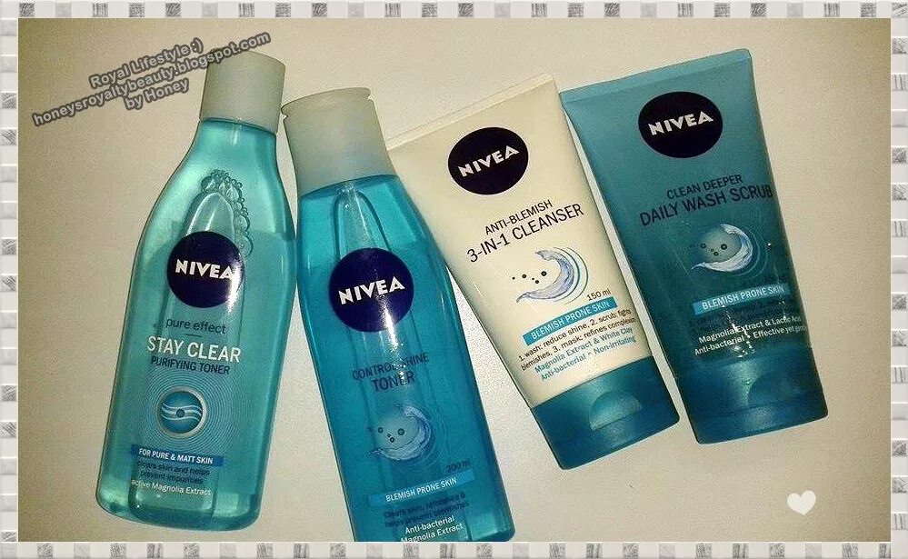 Nivea Cleanser. Nivea Blueberry Shine. Cleanser Deep Cleansing 3in en 1.