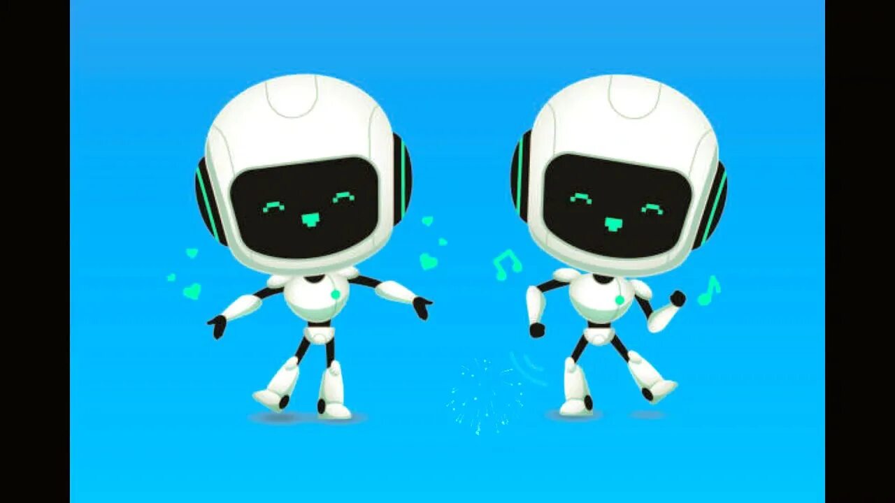 Почему character ai стал белым. Cute robot dance. character ai.