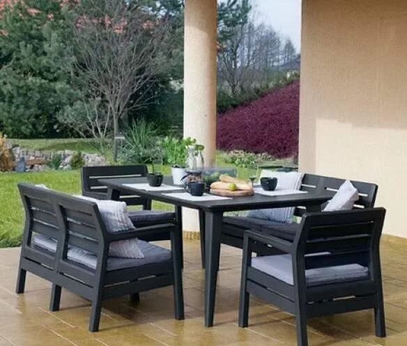 Комплект мебели Ялта Tweet Terrace Set (белый) купить в Москве недорого - цена и