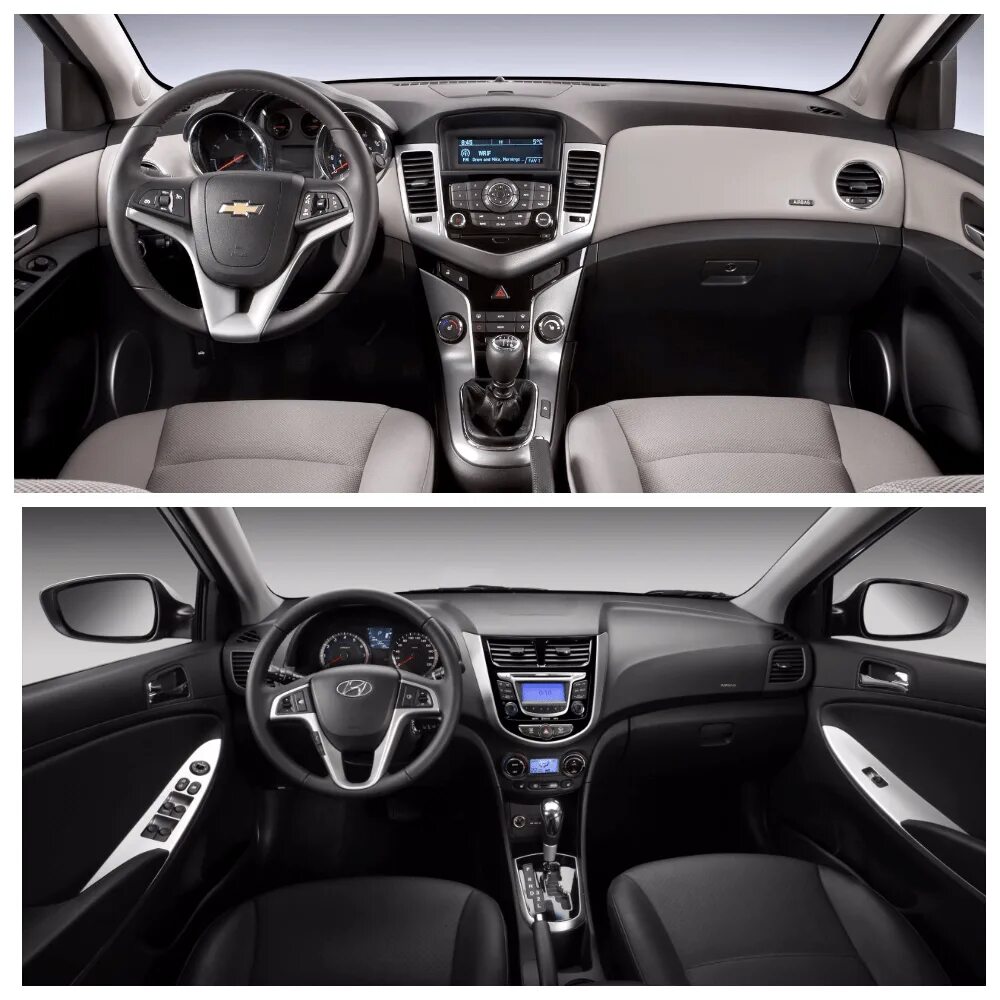 Шевроле или хендай что лучше. Hyundai solaris 1 рестайлинг салон. хендай солярис шевроле круз. chevrolet cruze i рестайлинг салон. шевроле круз или хендай солярис.
