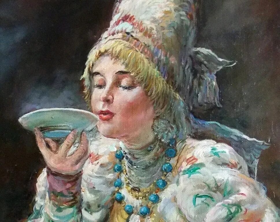 Есть из блюдцев. Есть из блюдцев