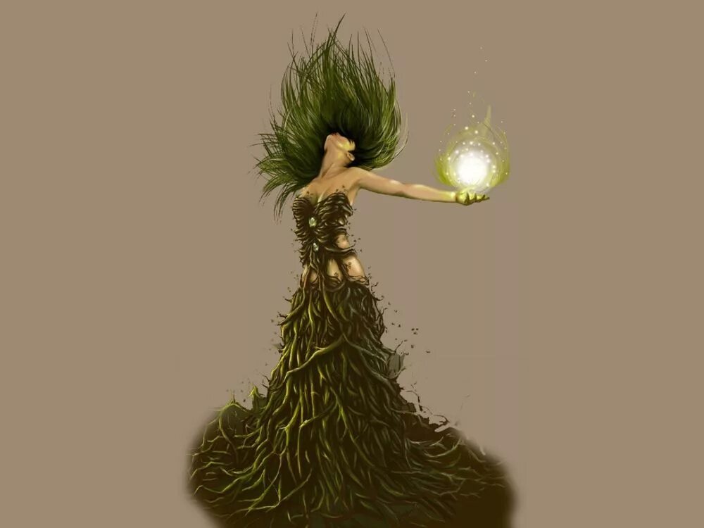 Запуталась в платье. ЭВА Эвергрин полу Волшебная ведьма. Ведьма в зеленом платье. Ведьма земли. Елка ведьмы.